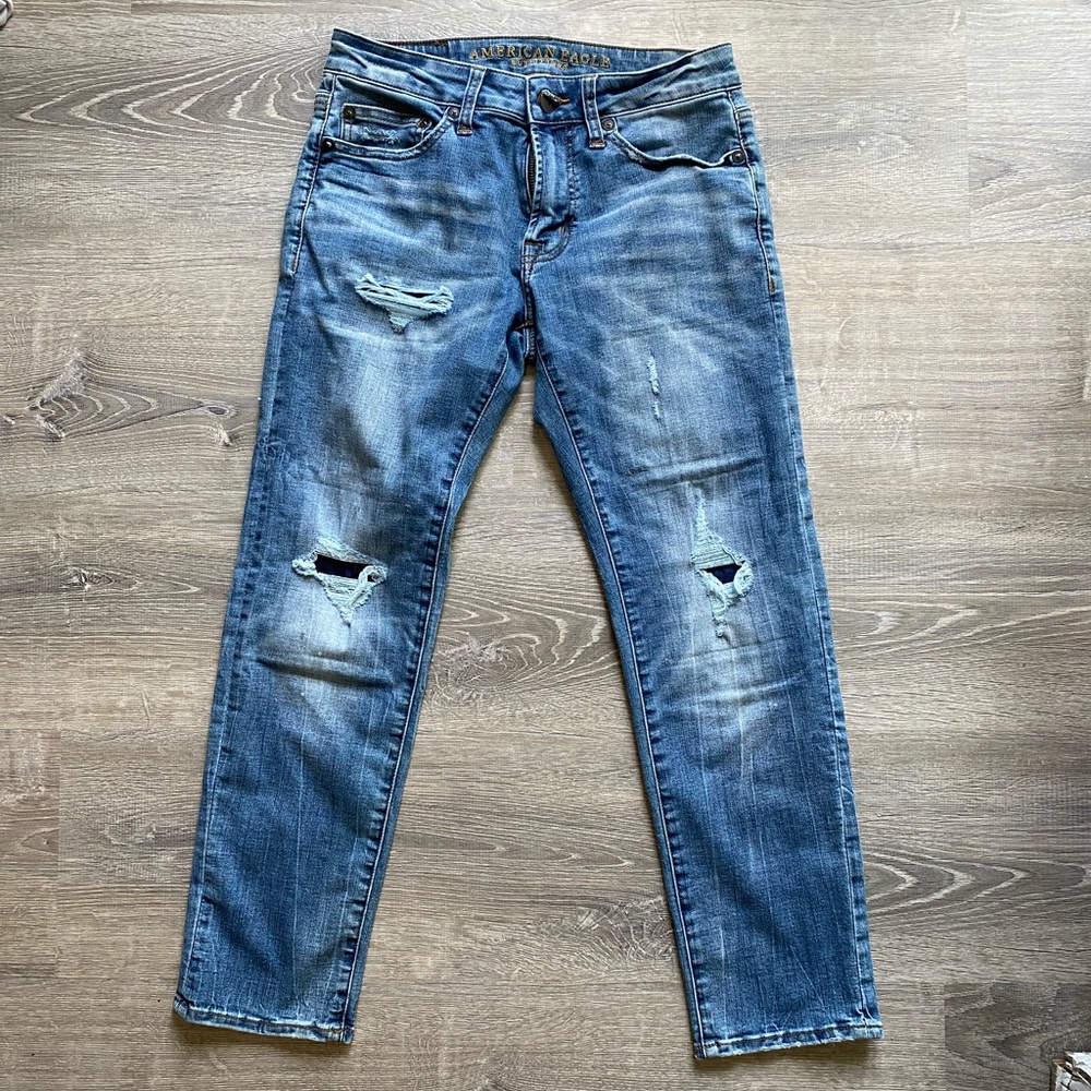 American Eagle extreme flex 4 slim straight jeans